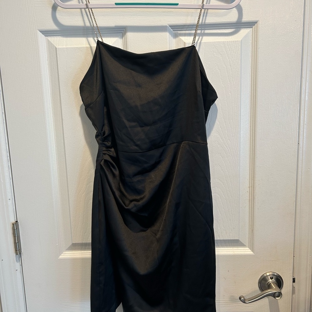 Zara Strapless Black Dress